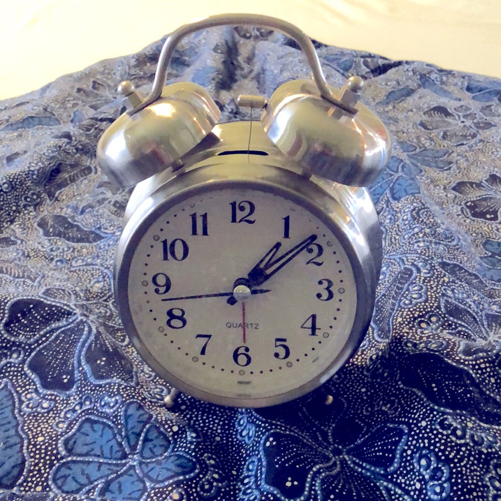 Vintage style alarm clock